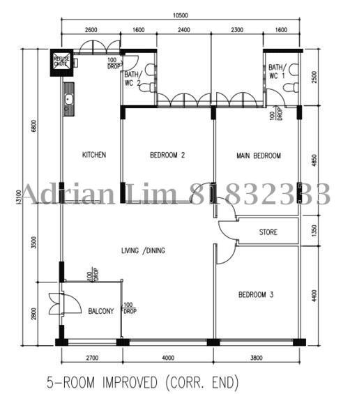 Blk 112 Simei Street 1 (Tampines), HDB 5 Rooms #152625002